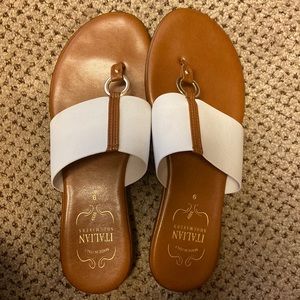 Italian shoemaker. Made in Italy sandals. Size 9